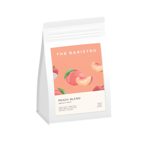THE BARISTRO Roastery Peach Blend (200g) Coffee Beans