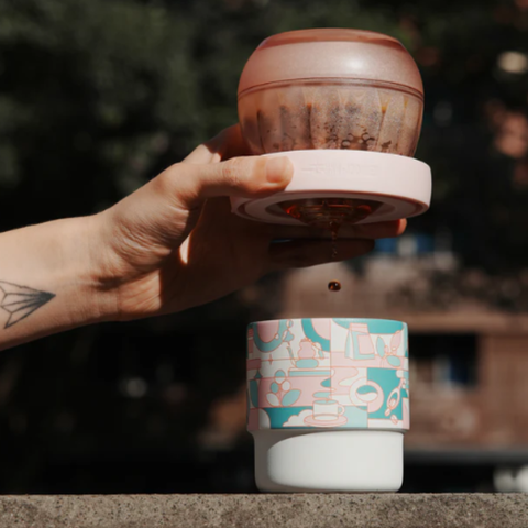 MHW-3BOMBER Swirl Cup-Art Meets Sustainability