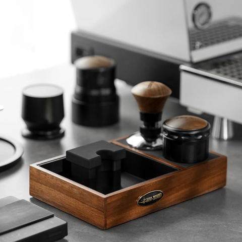 MHW-3BOMBER Espresso Tamping Station Coffee Portafilter Holder