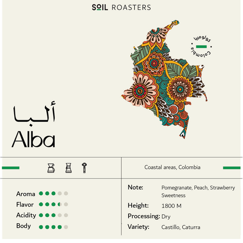 Soil Roasters- Colombia Alba 250g