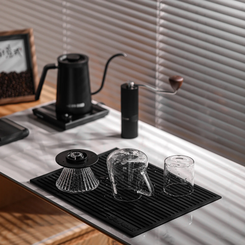 MHW-3BOMBER Coffee Bar Silicone Dish Drying Pad 400*300mm