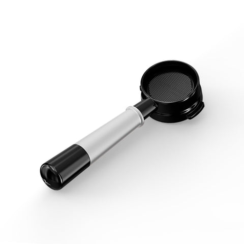 MHW-3Bomber FlowLight Collection Bottomless Portafilter 58mm - Black and SIlver