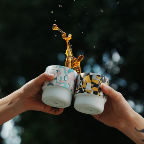 MHW-3BOMBER Swirl Cup-Art Meets Sustainability