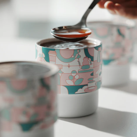 MHW-3BOMBER Swirl Cup-Art Meets Sustainability