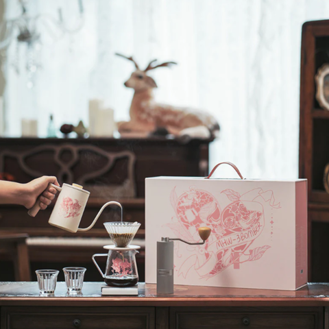 MHW-3BOMBER M1 Drip Coffee Set-Flipped Pour Over Gift Box-9pcs