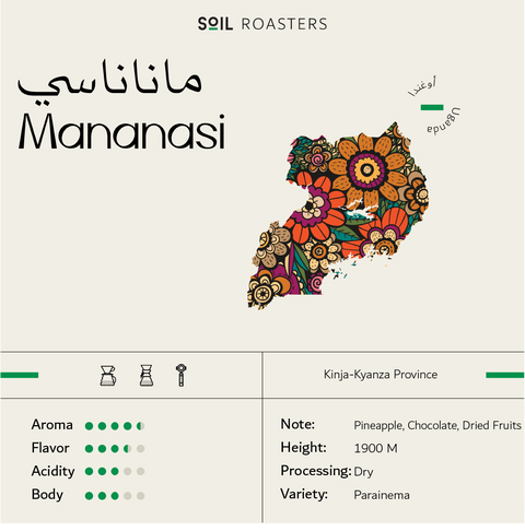 Soil Roasters - Uganda Mananasi 250g