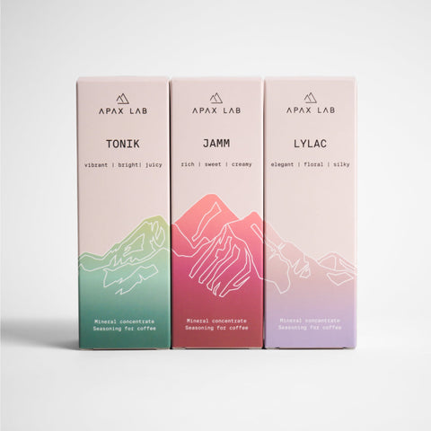 APAX LAB Coffee Flavor Concentrate Box Set – 3 x 100ml