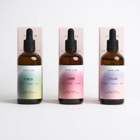 APAX LAB Coffee Flavor Concentrate Box Set – 3 x 100ml