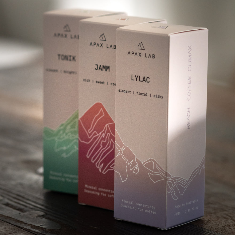 APAX LAB Coffee Flavor Concentrate Box Set – 3 x 100ml