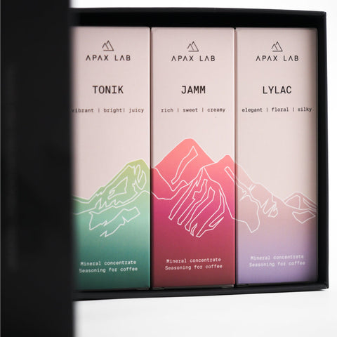 APAX LAB Coffee Flavor Concentrate Box Set – 3 x 100ml