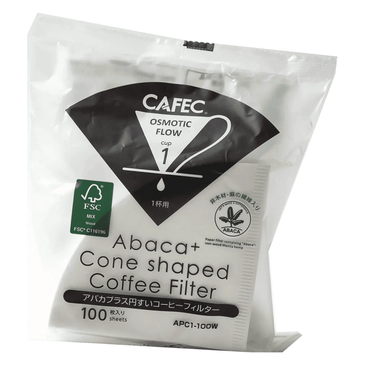 Abaca+ Paper Filter Cup 1