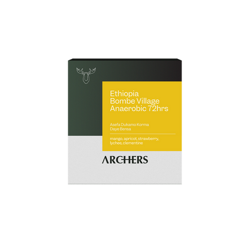 Archers Coffee - Ethiopia - Bombe Village Anaerobic 72 Hours - 250g