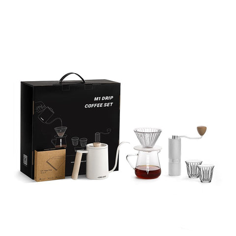 Mhw-3Bomber M1 Drip Coffee Set Basic 7 Pcs- White