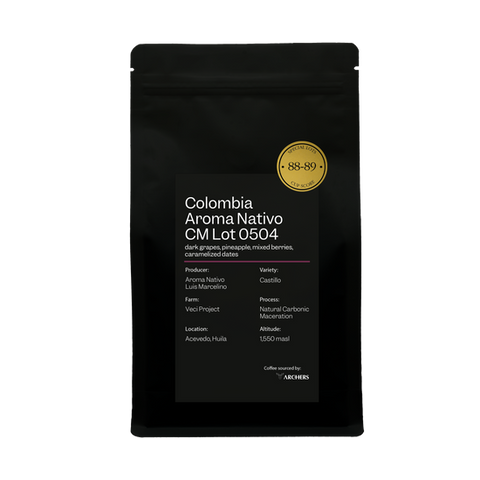 Archers Coffee - Colombia - Aroma Nativo Lot 0504 CM - 250g