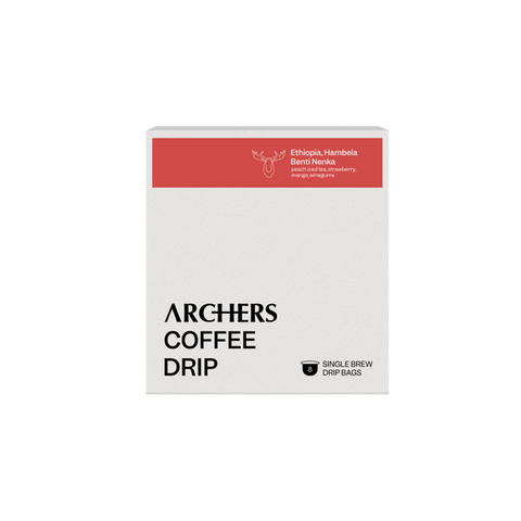 Archers Coffee - UFO Drip - Ethiopia Hambela Benti Nenka 8 pcs