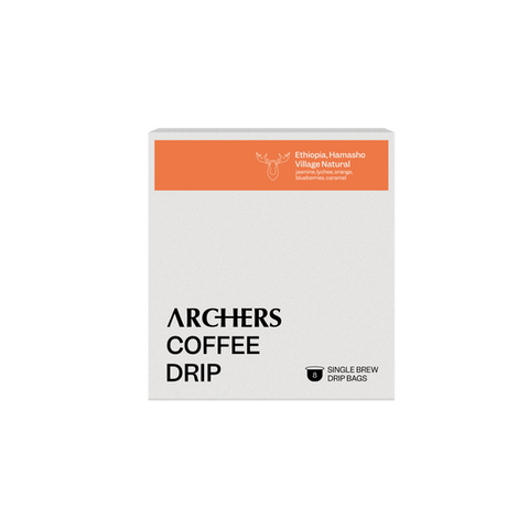 Archers Coffee - UFO Drip - Ethiopia Hamasho Village Natural 8pcs