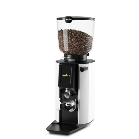 Anfim Luna 65mm Burr Espresso Coffee Grinder - White