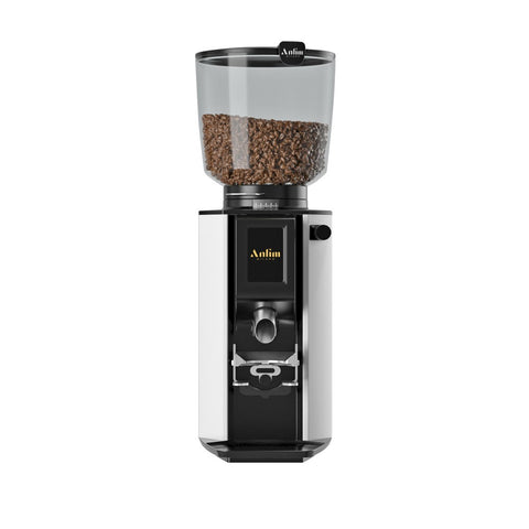 Anfim Luna 65mm Burr Espresso Coffee Grinder - White