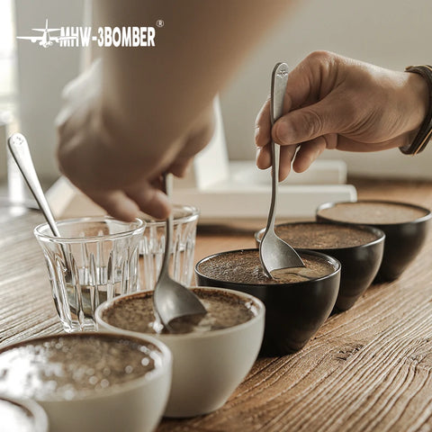 Mhw-3Bomber Silver Spot Cupping Spoon