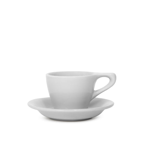 notNeutral Light Gray Lino Espresso Cup & Saucer