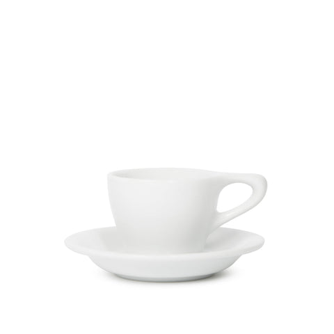 notNeutral White Lino Espresso Cup & Saucer