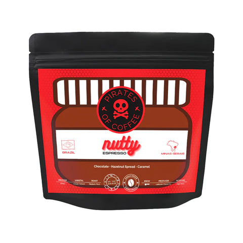 Pirates Of Coffee: Nutty Espresso-Brazil Honey 250g