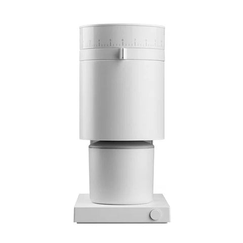 FELLOW OPUS Conical Burr Coffee Grinder - Matte White