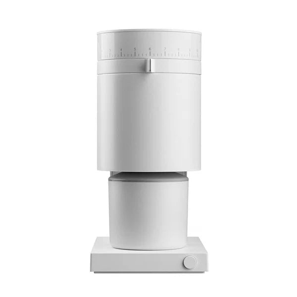 FELLOW OPUS Conical Burr Coffee Grinder - Matte White