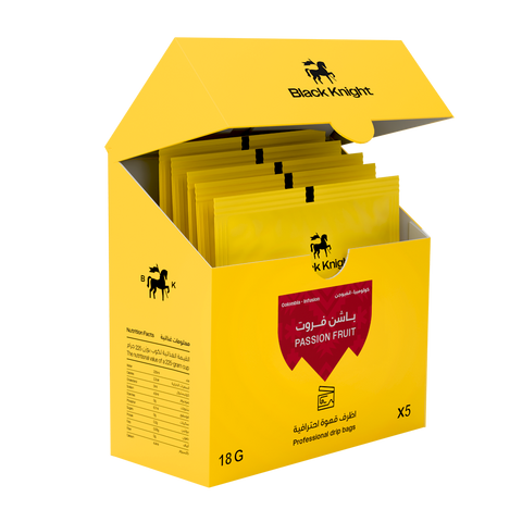 Black Knight Coffee Envelopes - Passion Fruit 18g X 5