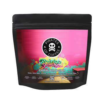 Pirates Of Coffee: Colombia Rodrigo Sanchez Pink Bourbon 250g