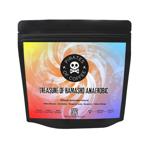 Pirates Coffee - Ethiopia Treasure of Hamasho Anaerobic 250G