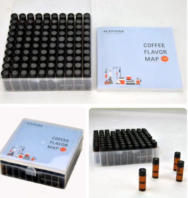 Scentstone T100 coffee flavor map