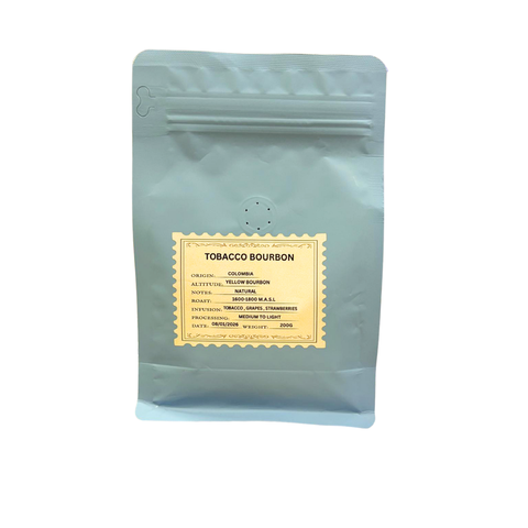 THE COFFEE MERCHANT Tobacco Bourbon (200g) Coffee Beans