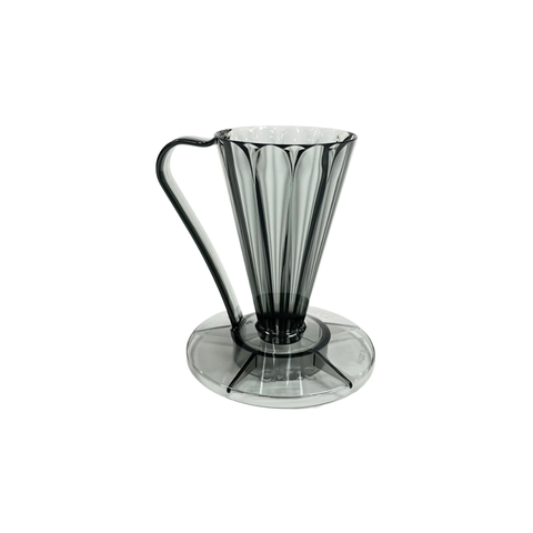 CAFEC Flower Dripper Deep27-Clear Black