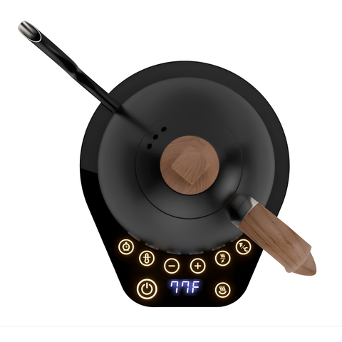 New Brewista 600ml Artisan Gooseneck Kettle - BLACK /WHITE