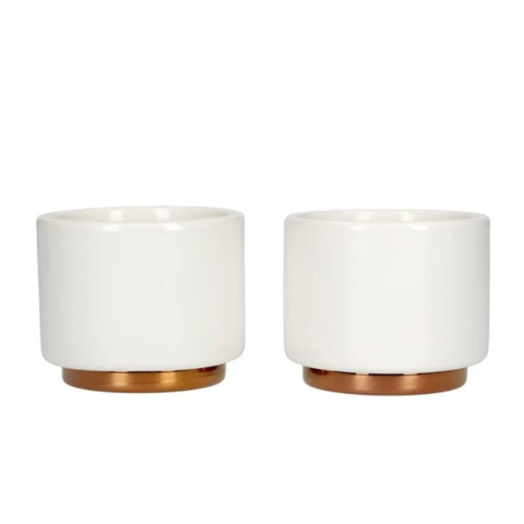 Fellow - Monty Mik Art Cup Espresso 90ml - Matte White (Set of 2)