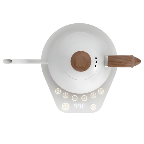 New Brewista 600ml Artisan Gooseneck Kettle - BLACK /WHITE