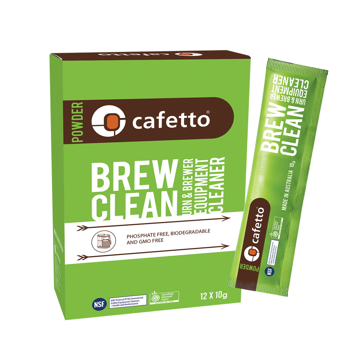 Cafetto Brew Clean sachet (Pack Of 12pcs)