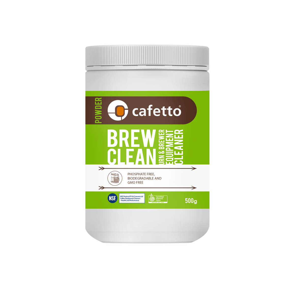 CAFETTO BREW CLEAN POWDER 500g