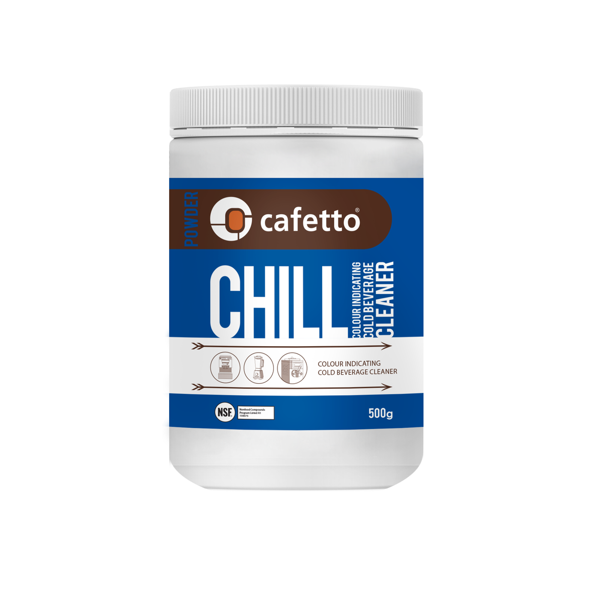 Cafetto Chill Color Indicating Cold Beverage Cleaner 500g