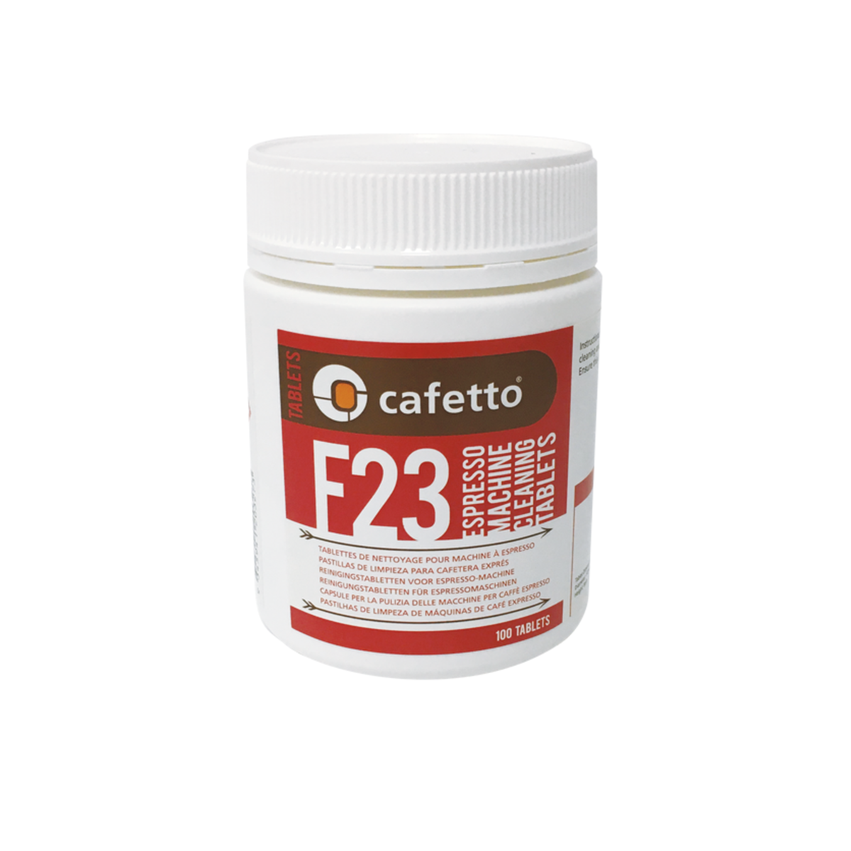 Cafetto F23 Espresso Machine Cleaning Tablets (100 tablets