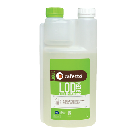 Cafetto LOD Green Liquid Descaler (1ltr Liquid)