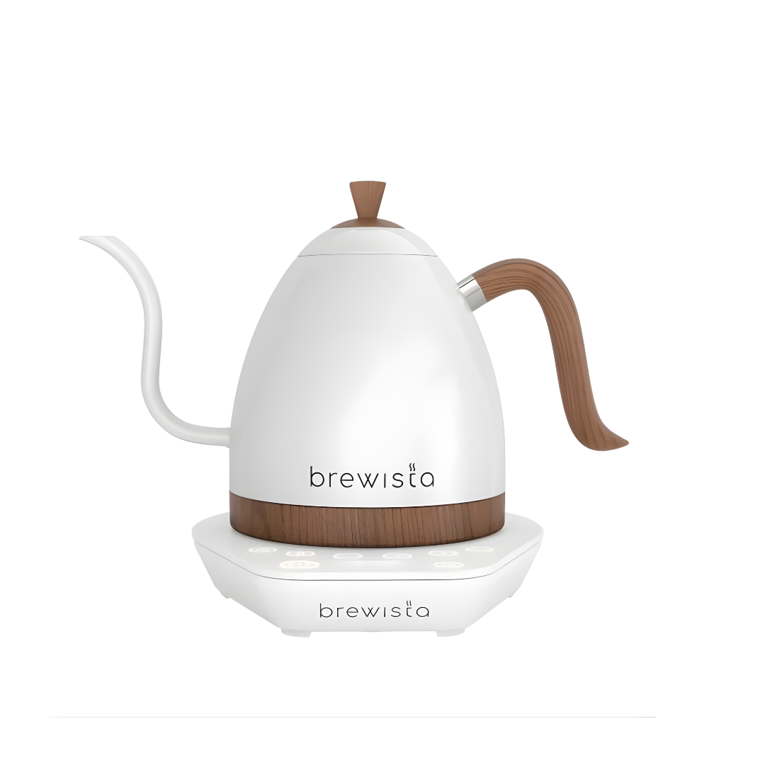New Brewista 600ml Artisan Gooseneck Kettle - BLACK /WHITE