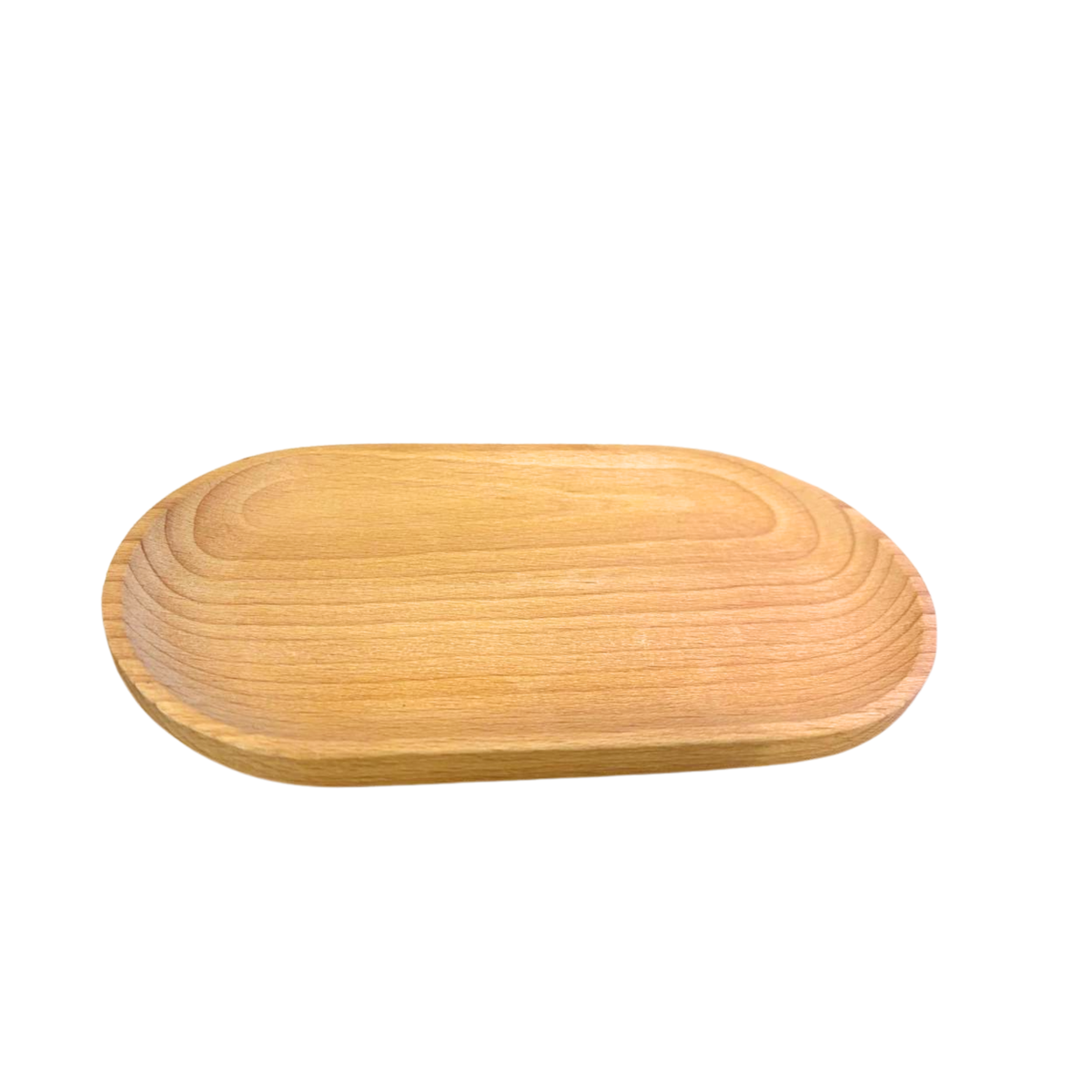 Oval Wooden Tray Oak Wood