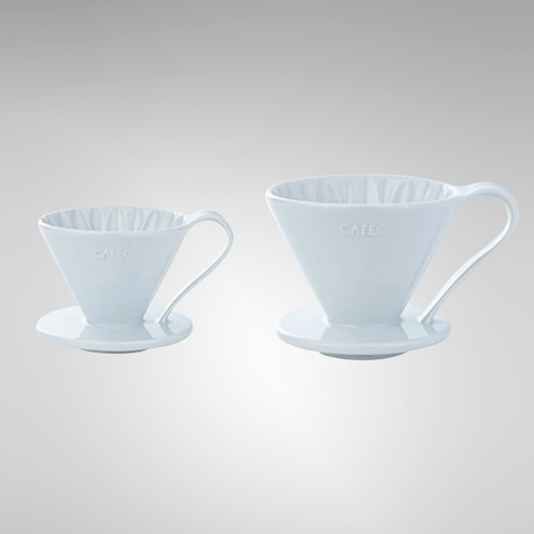 CAFEC Ceramic Arita-Ware Flower Dripper Cup 1