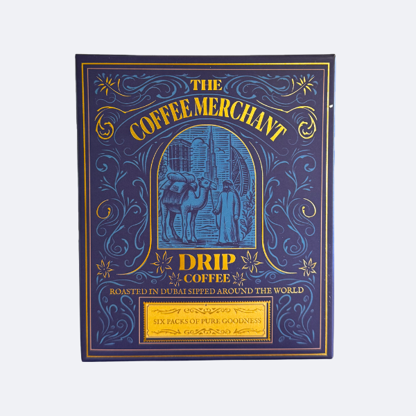 COLOMBIA-DRAGON BOURBON -THE COFFEE MERCHANT (6 Packs) Drip Bags