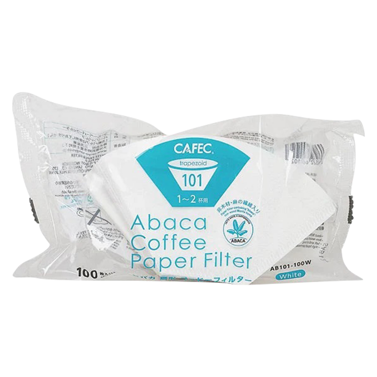 Abaca Trapezoid Paper Filter for 1-2 Cups