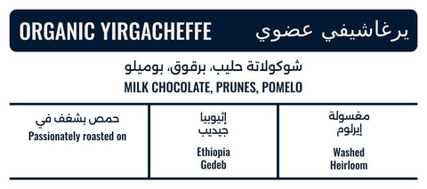 The Coffee Lab- Organic Yirgacheffe 250g