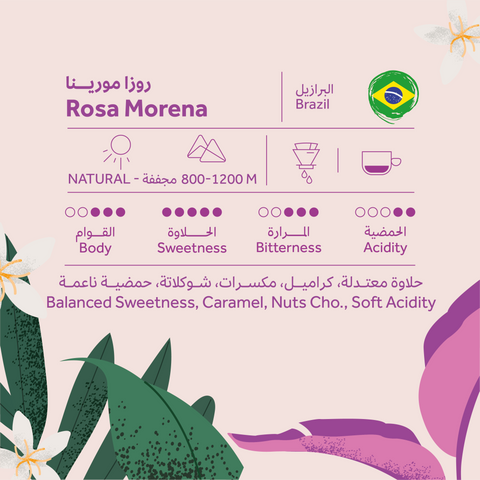Breehant - Brazil Rosa Morena (250g) Coffee Beans