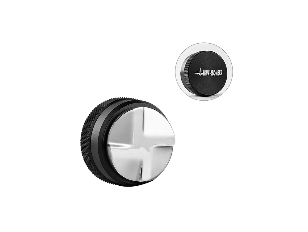 MHW- 3Bomber  CD-Texture Tamper & Distributor 58.35mm Four oars - Black